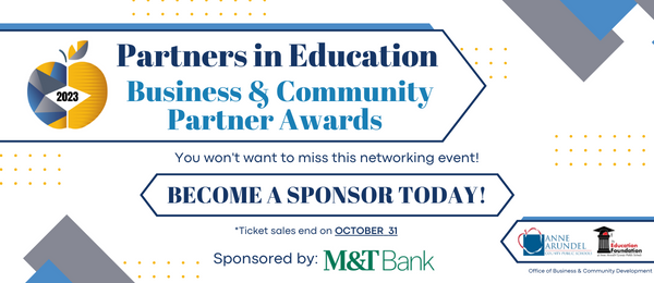 Join us for the 2022 Partners in Education Awards Reception. M & T Bank is the headline sponsor.